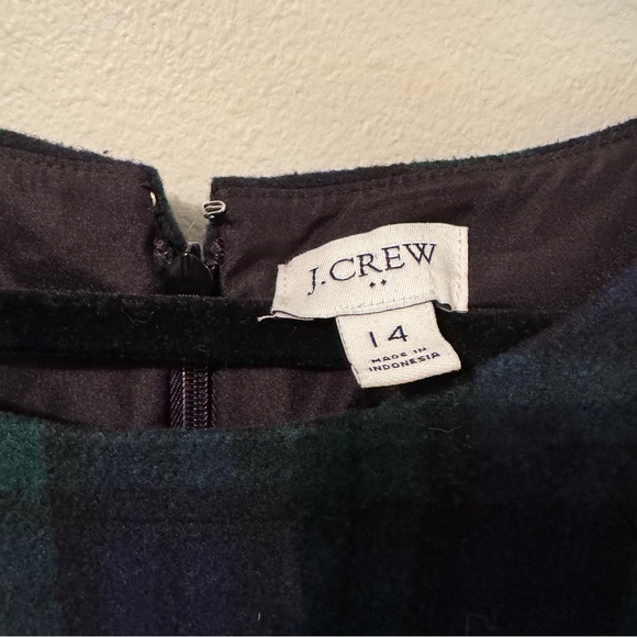 J. Crew Blackwatch Plaid Sheath Dress - Picture 5 of 5